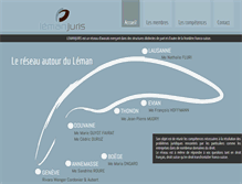 Tablet Screenshot of lemanjuris.com